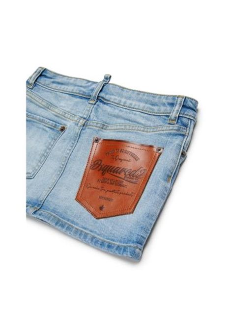 Minigonna con tasche DSQUARED2 JUNIOR | DQ3219 D0AF3DQ01